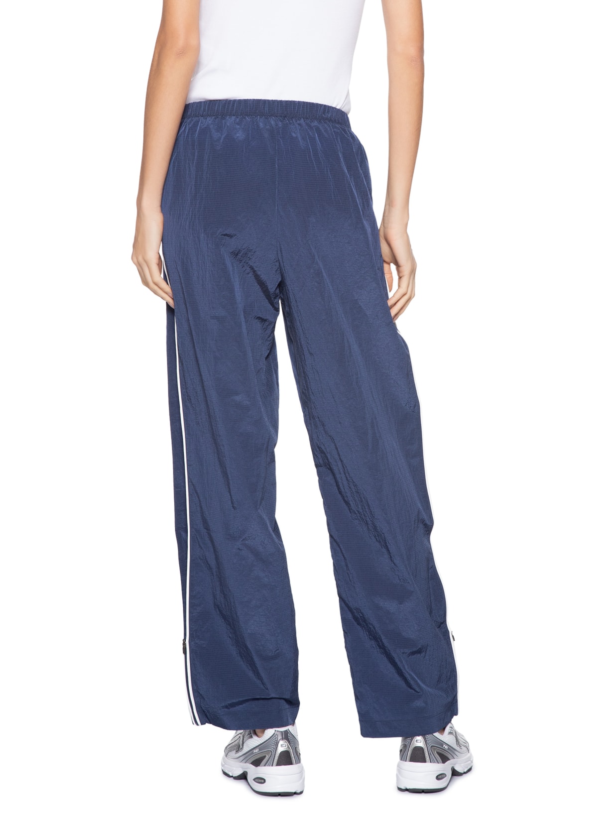 Calça Feminina Sport Legacy Woven Azul New Balance