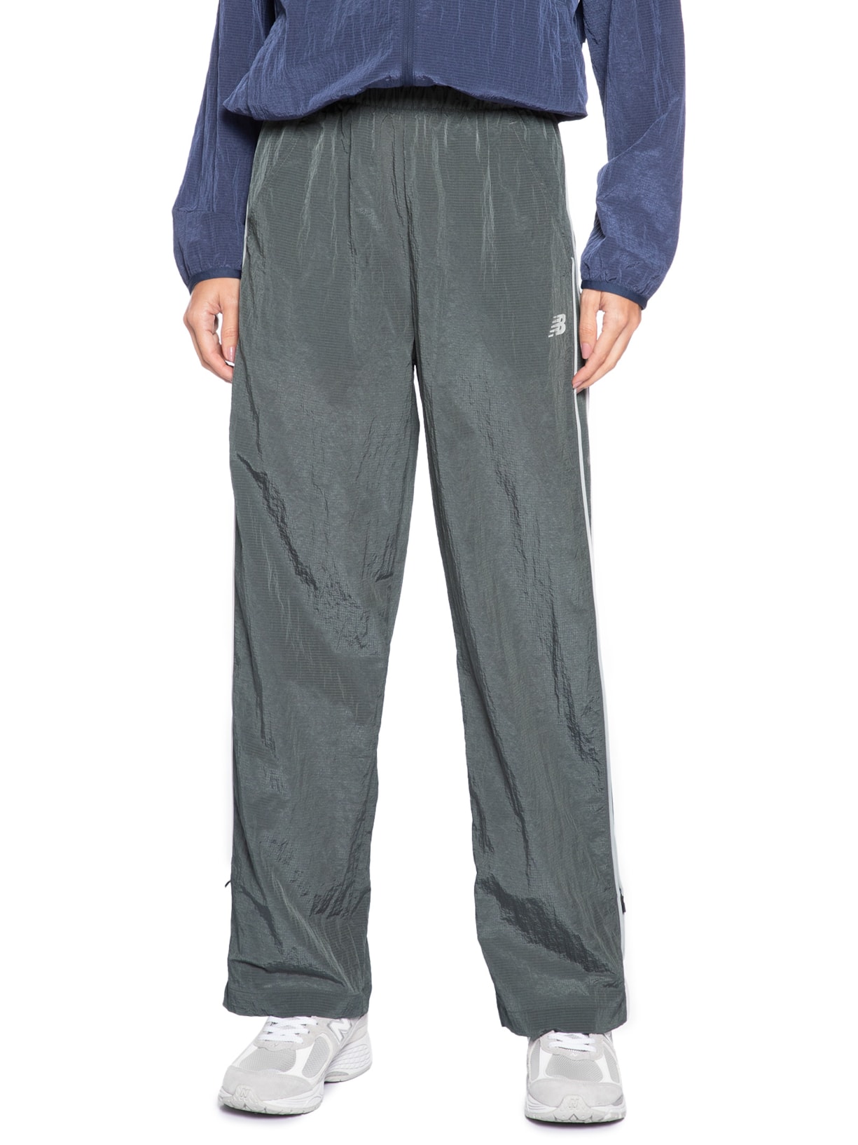 Calça Feminina Sport Legacy Woven Cinza New Balance