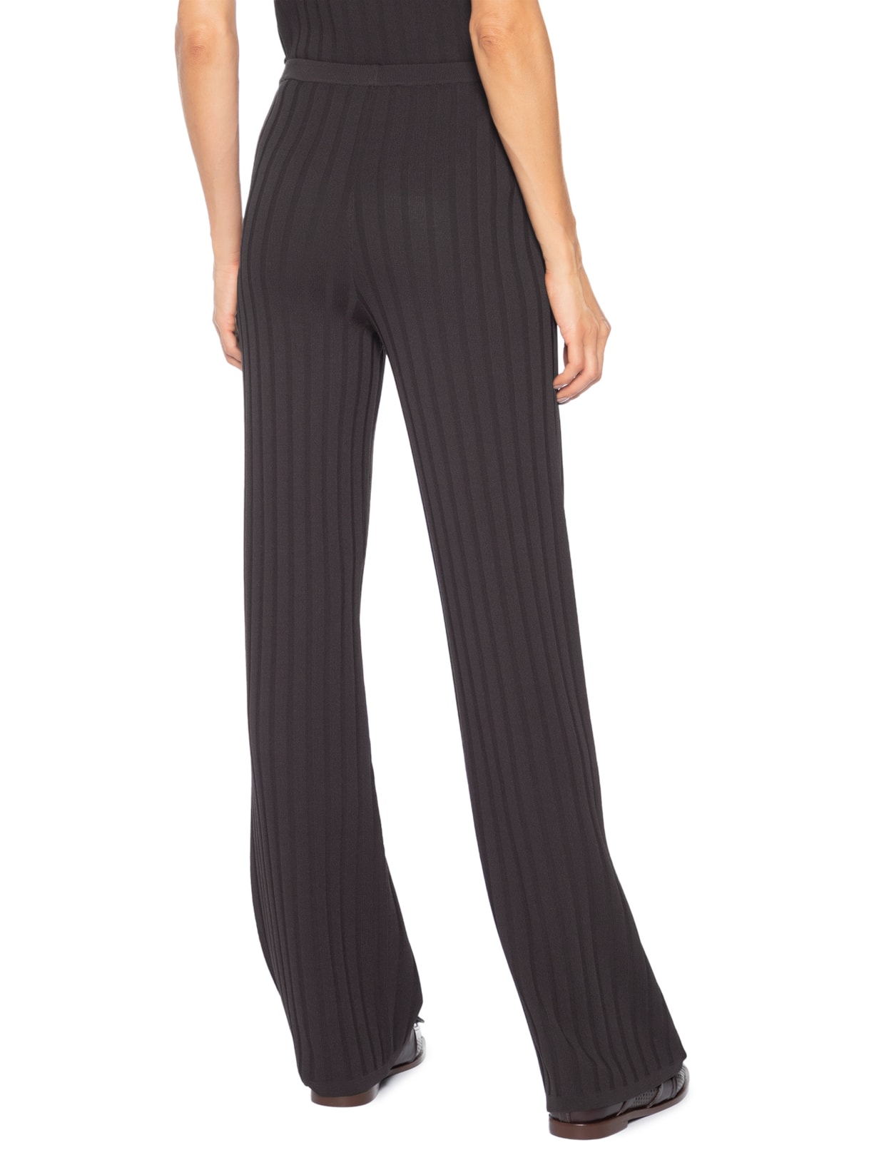 Calça Feminina SRC Ribbed  – Marrom Sporty & Rich