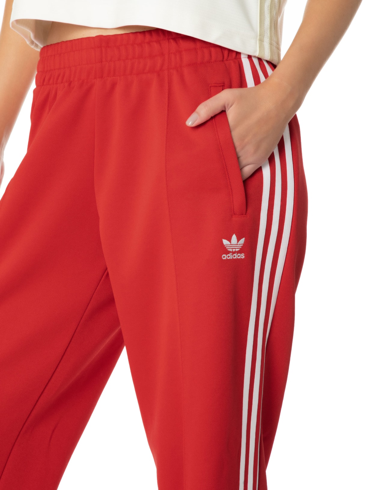 Calça Feminina Sst Os Vermelho Adidas Originals