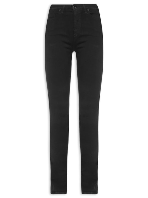 Calça Feminina Stacked Skinny Gloom - Preto