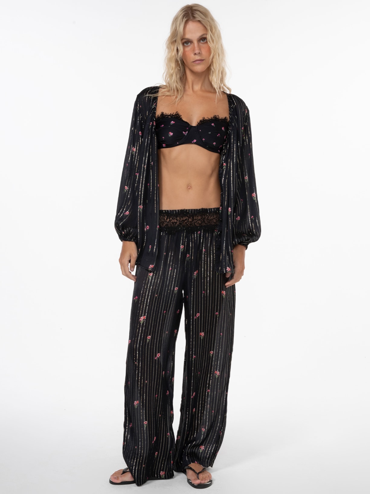 Calça Feminina Stela Preto Triya