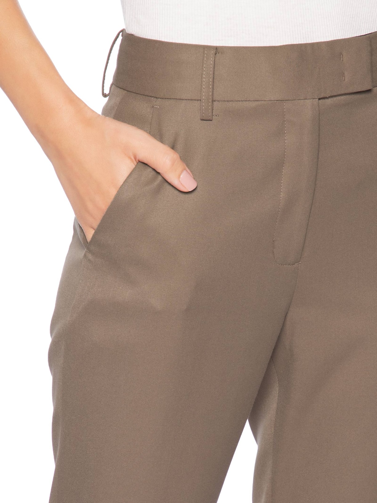 Calça Feminina Stella Marrom Le Lis