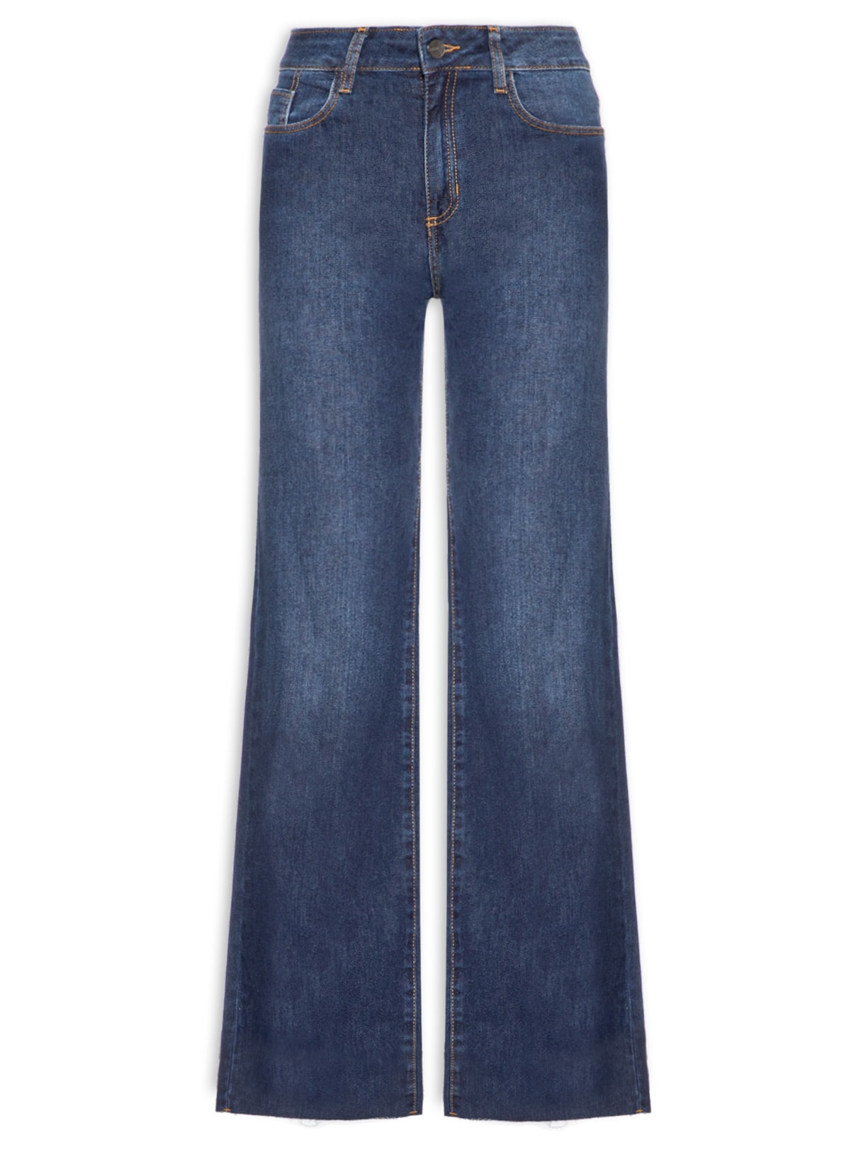 Calça Feminina Straight Jezabel Azul Le Lis