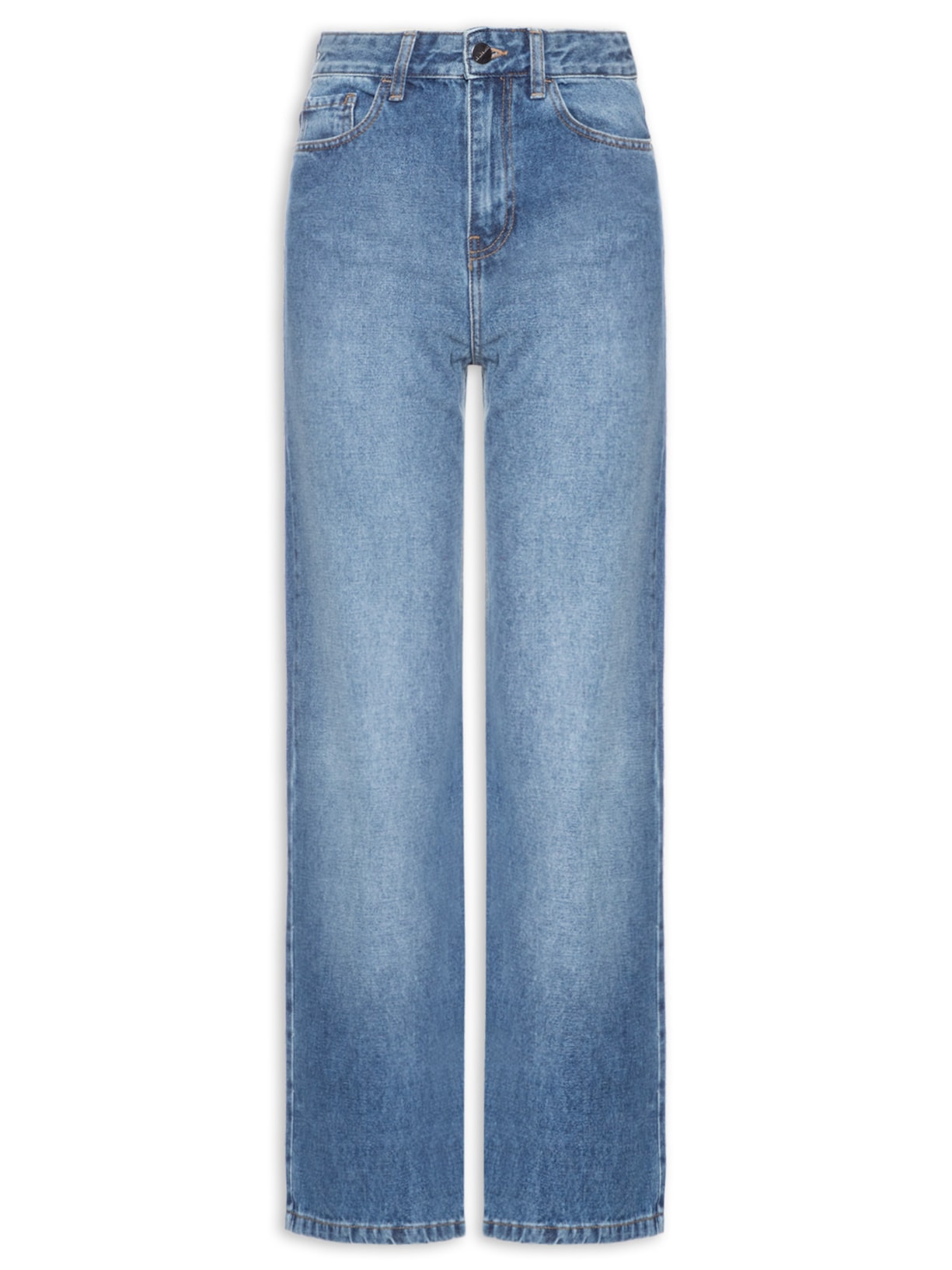 Calça Feminina Straight Nora - Azul