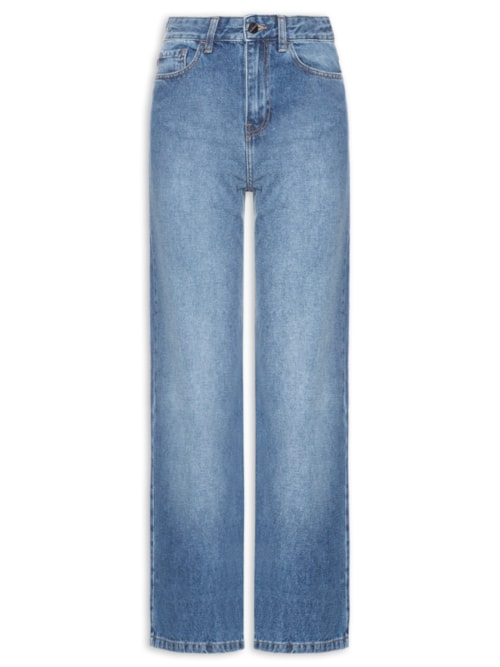 Calça Feminina Straight Nora - Azul