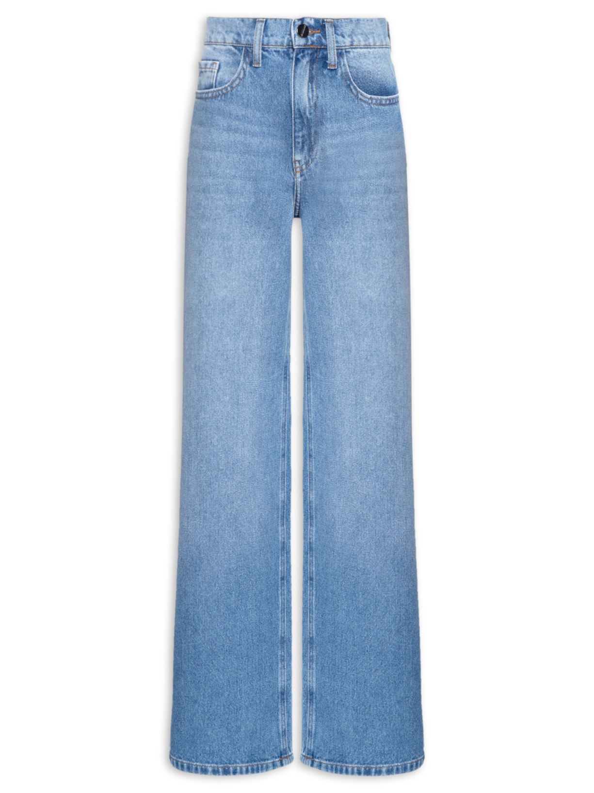 Calça Feminina Straight Zoe - Azul