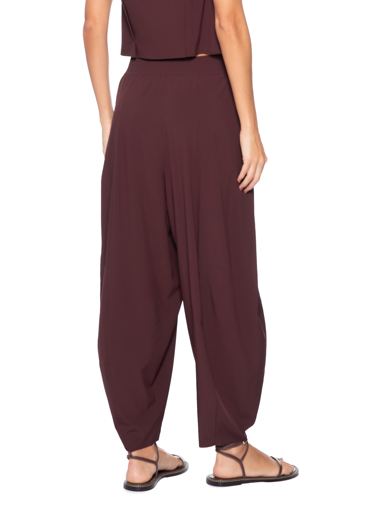 Calça Feminina Superlight Baloon Vermelho Osklen