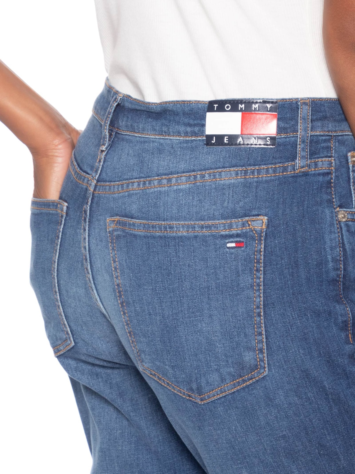 Calça Feminina Sylvia High Flare Azul Tommy Jeans