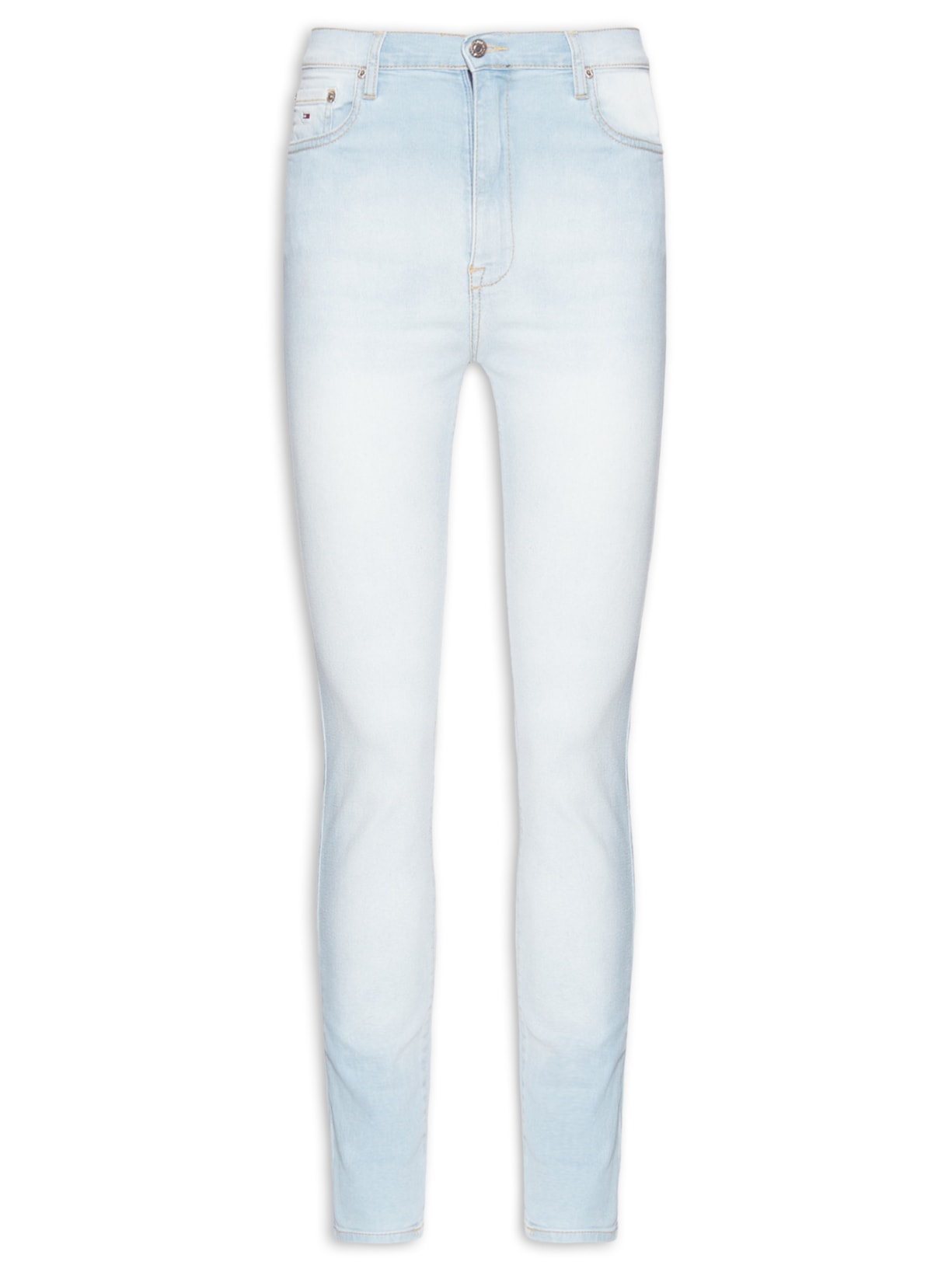 Calça Feminina Sylvia High Skn Azul Tommy Jeans