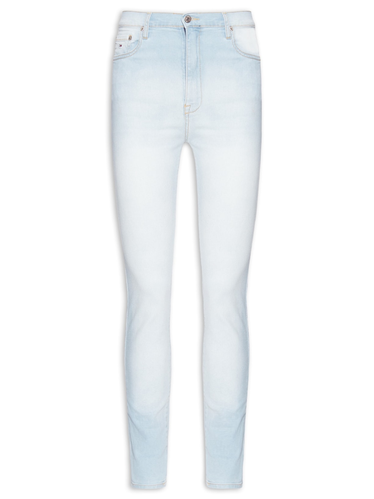 Calça Feminina Sylvia High Skn - Azul