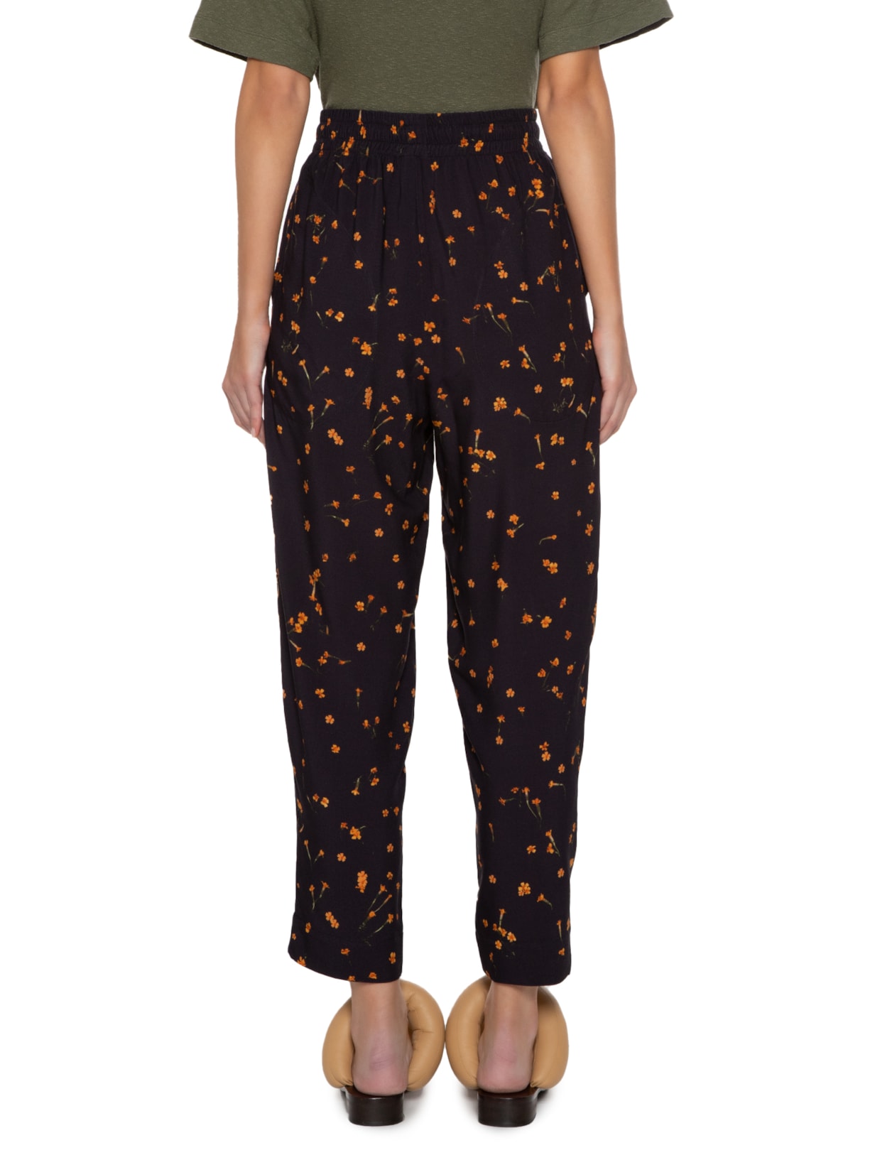 Calça Feminina Tagete Mini Preto Osklen