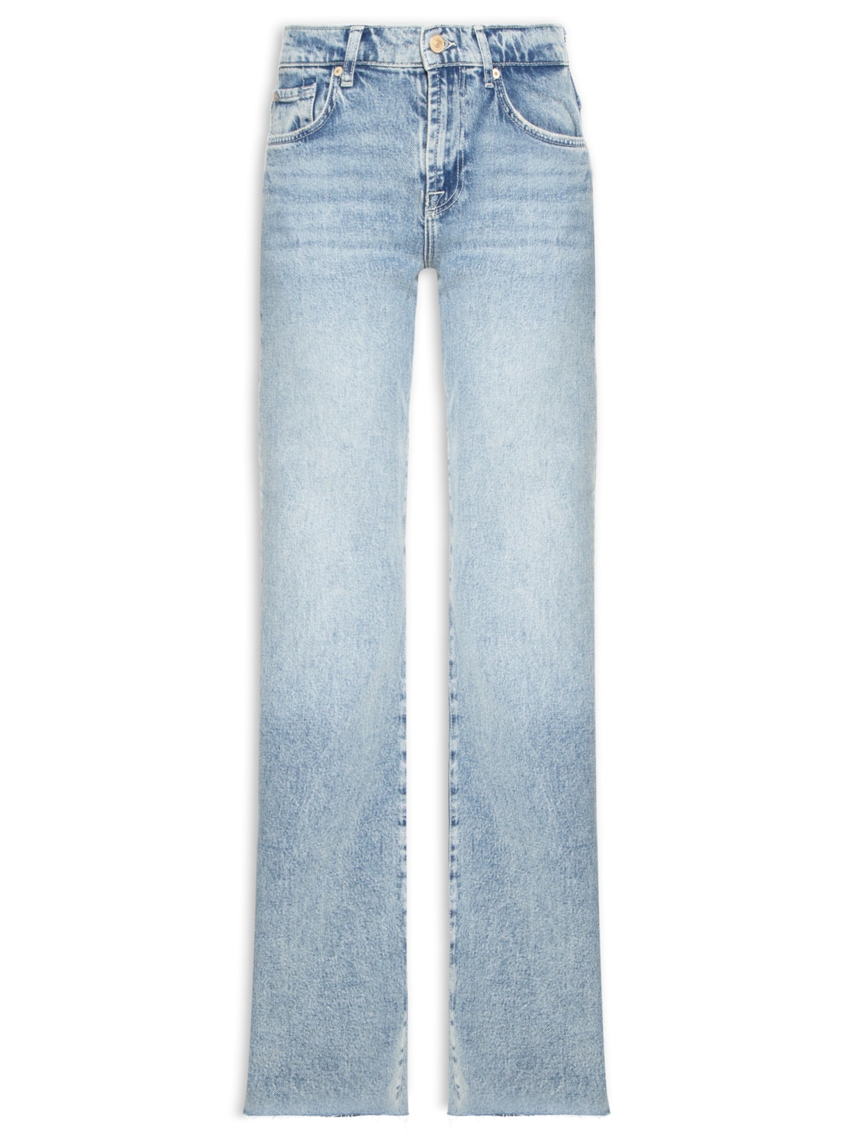 Calça Feminina Tess Serenade With Raw Cut - Azul