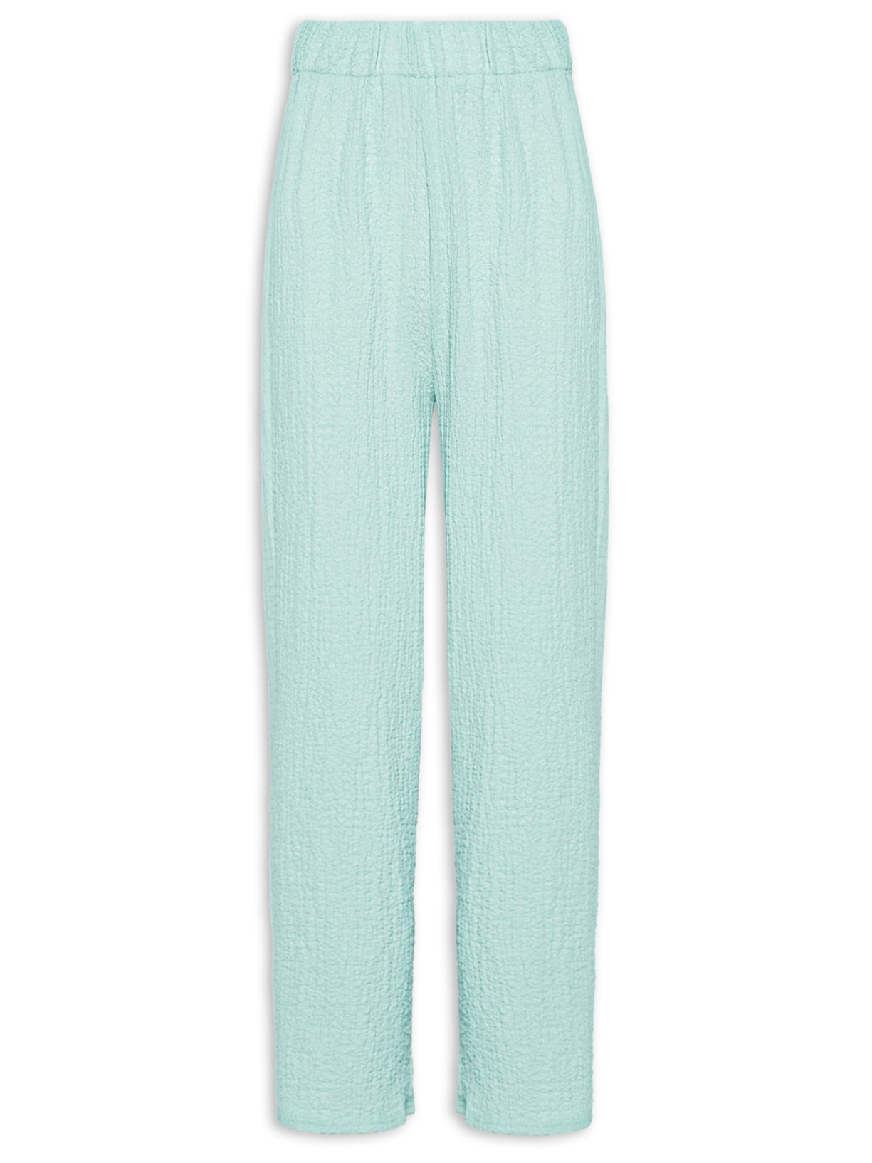 Calça Feminina Texturizada - Azul