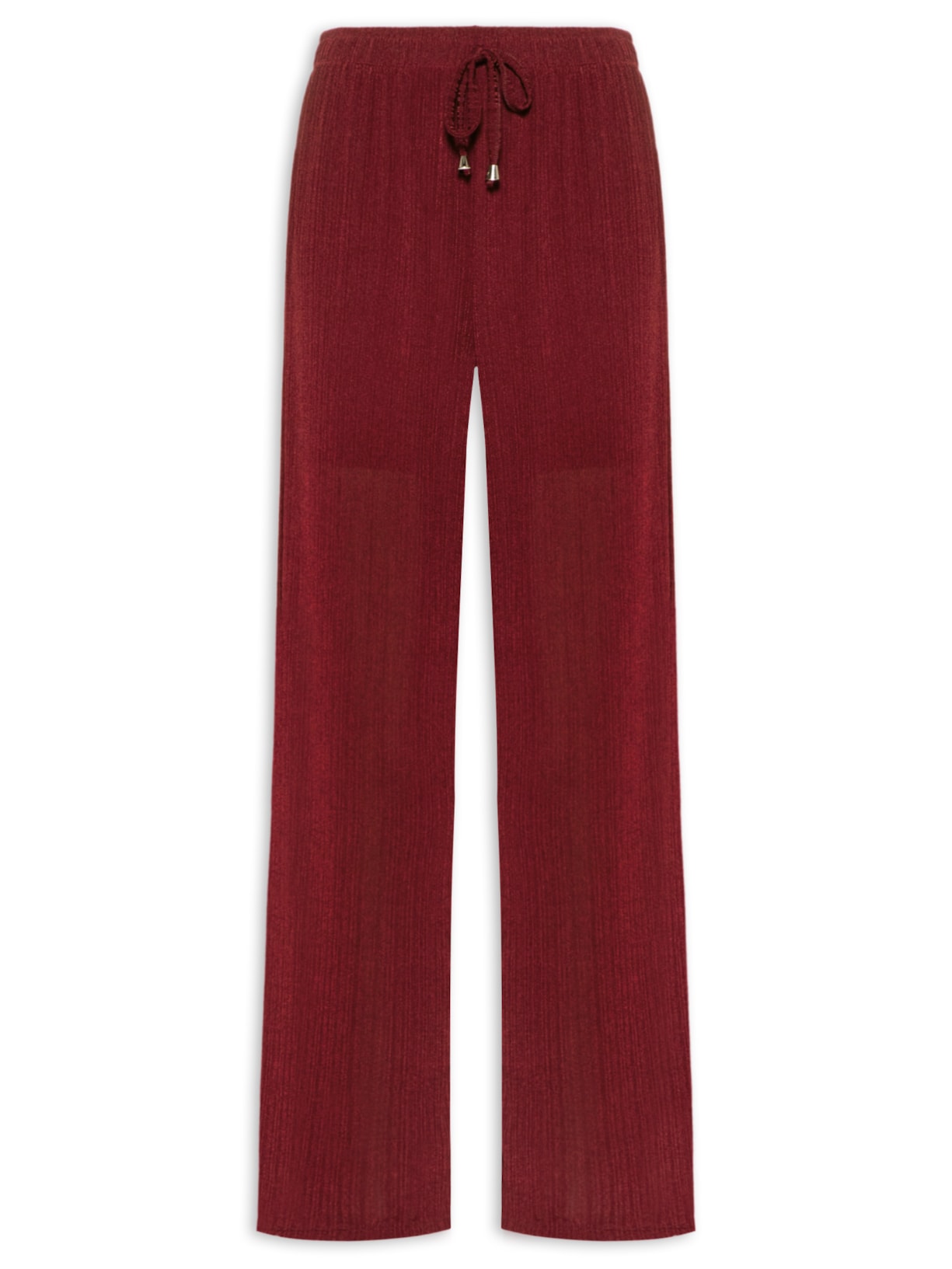 Calça Feminina Texturizada - Vinho