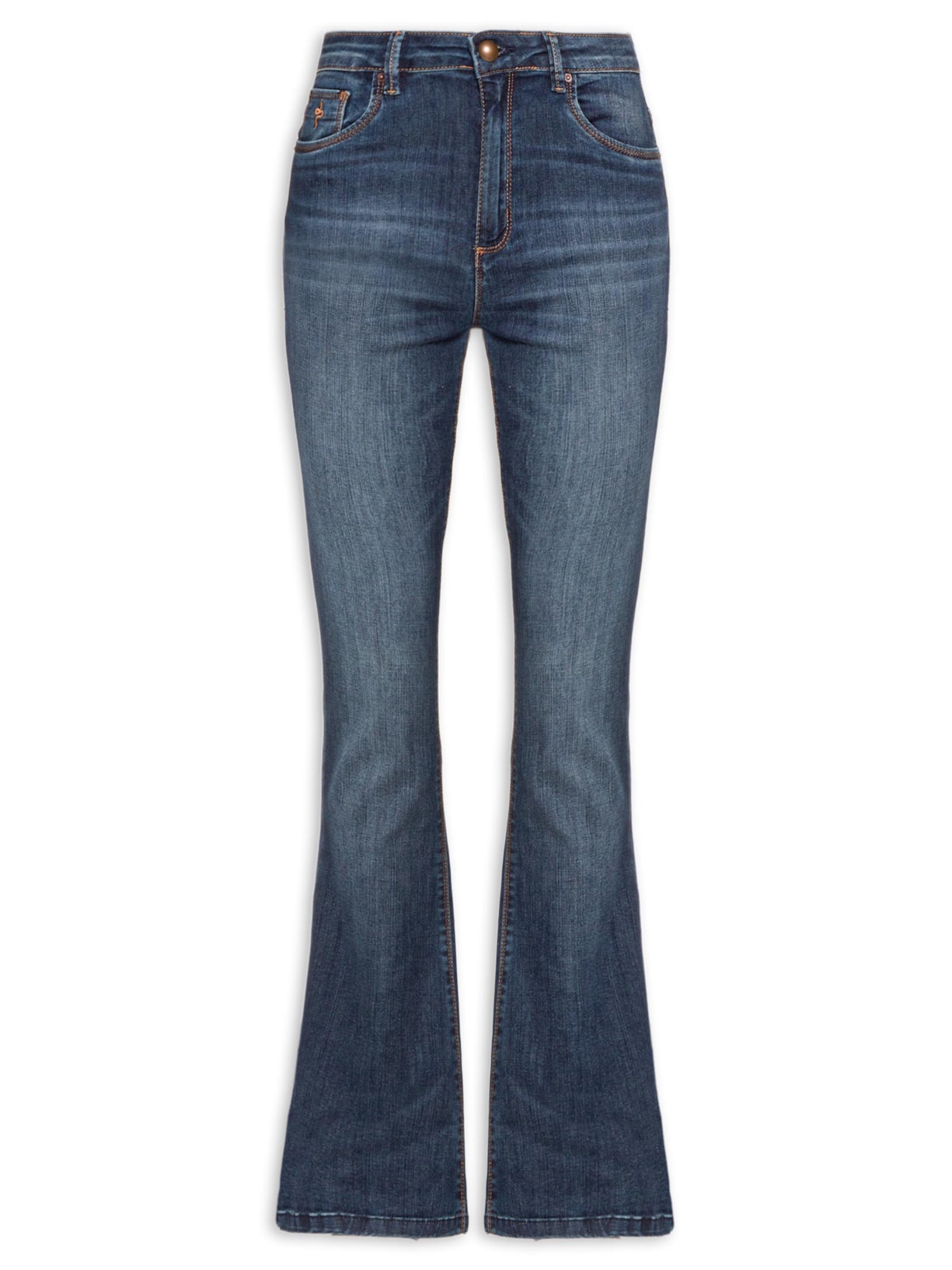 Calça Feminina Thali Aged - Azul