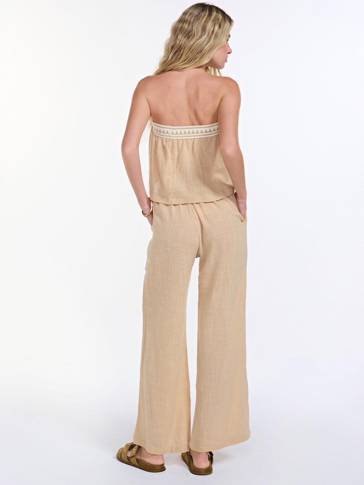 Calça Feminina Tika Bege Triya