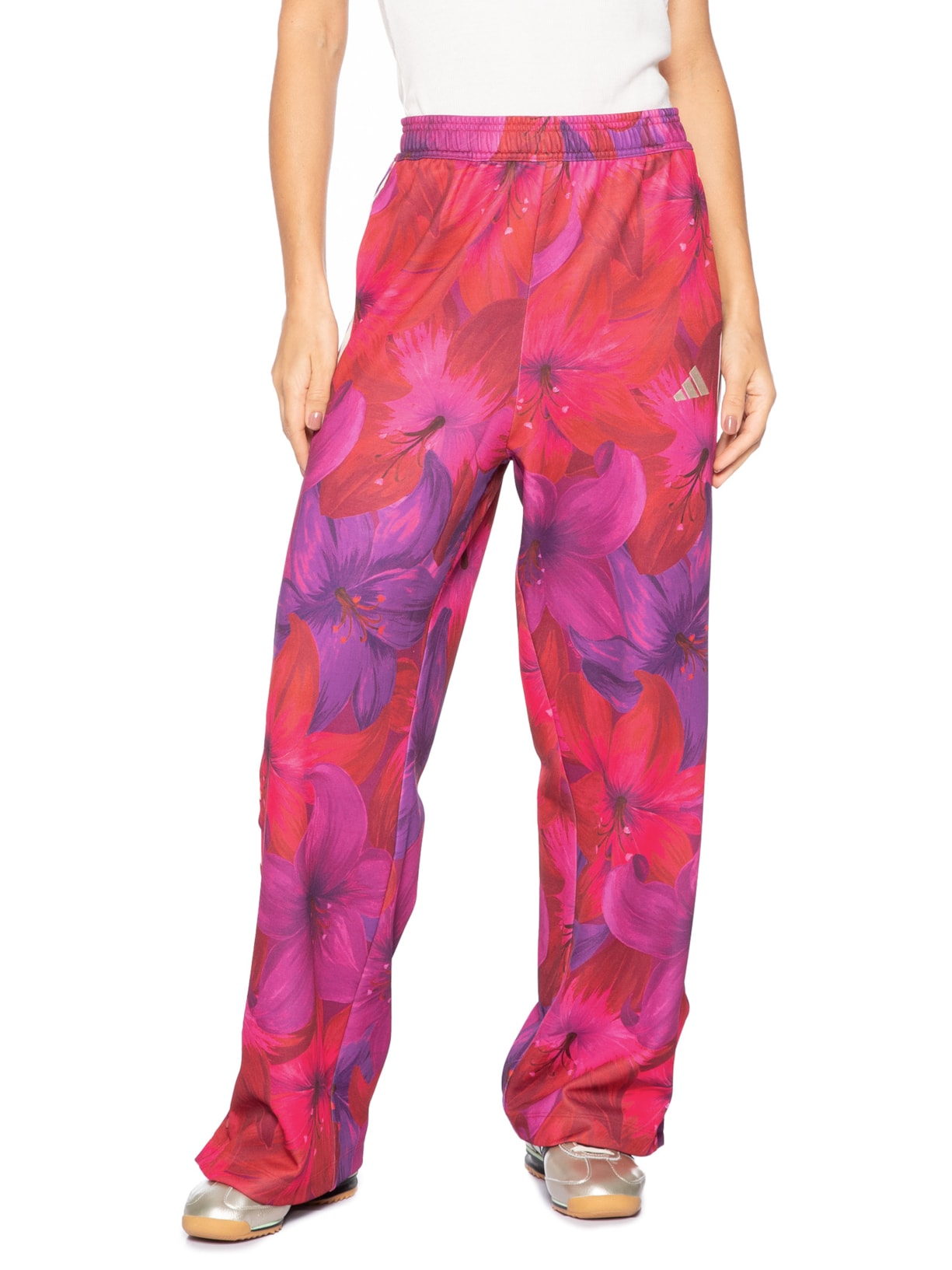 Calça Feminina Tiro TP Rosa Adidas + Farm