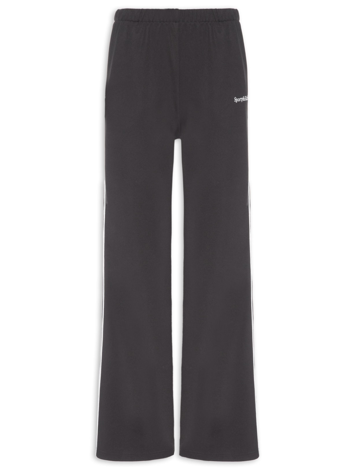 Calça Feminina Track Serif Logo Retrô Marrom Sporty & Rich