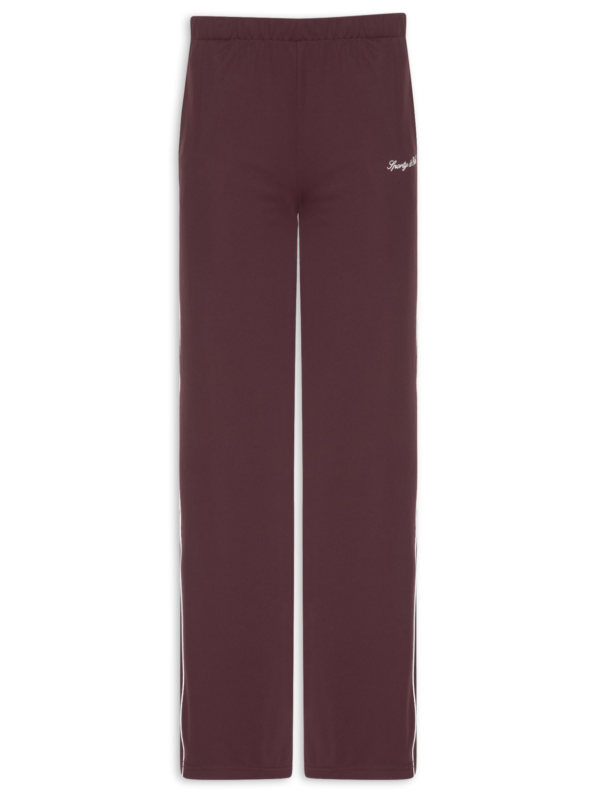 Calça Feminina Track Signature Logo Retrô Vermelho Sporty & Rich