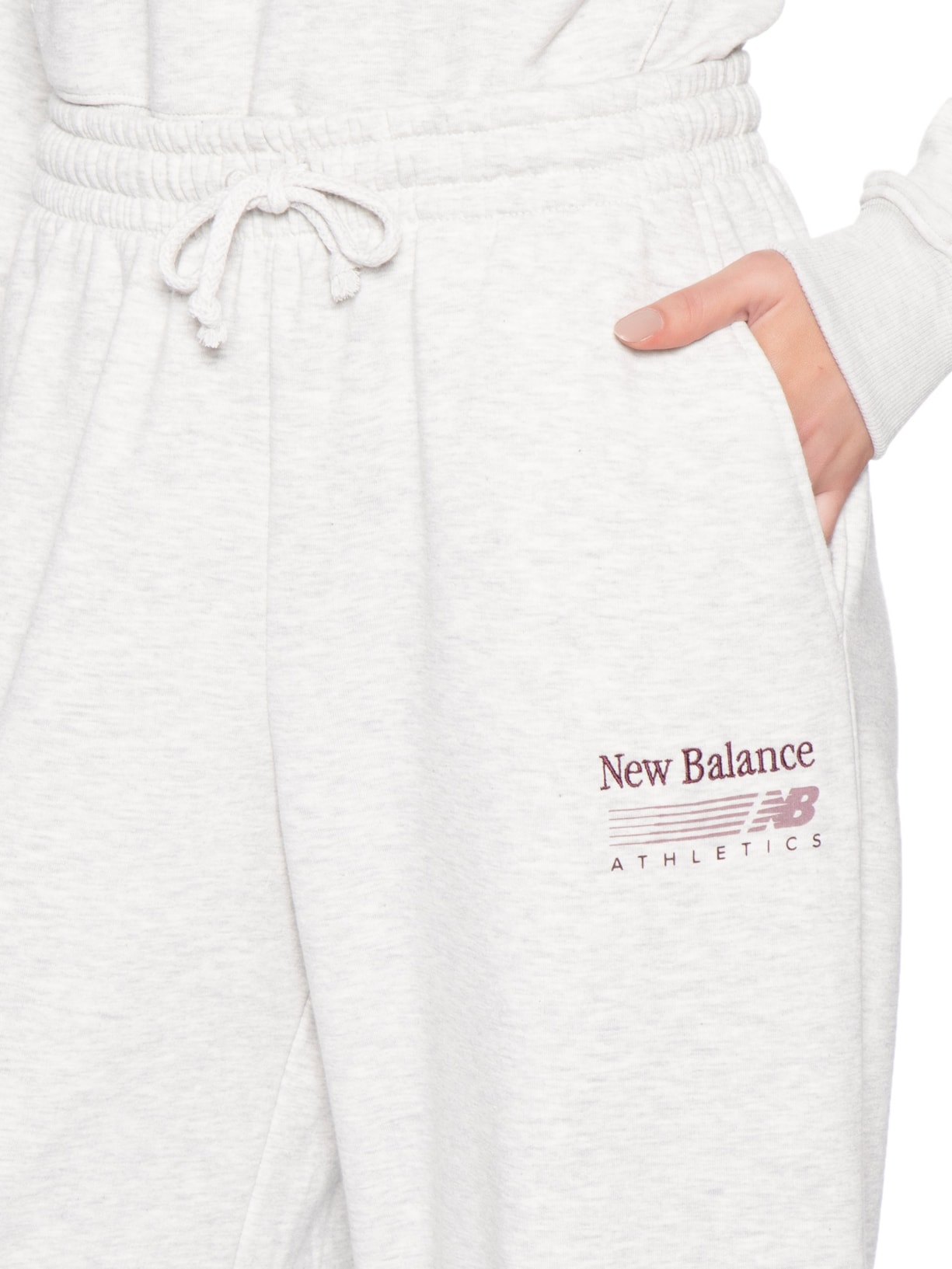 Calça Feminina Trackside Cinza New Balance