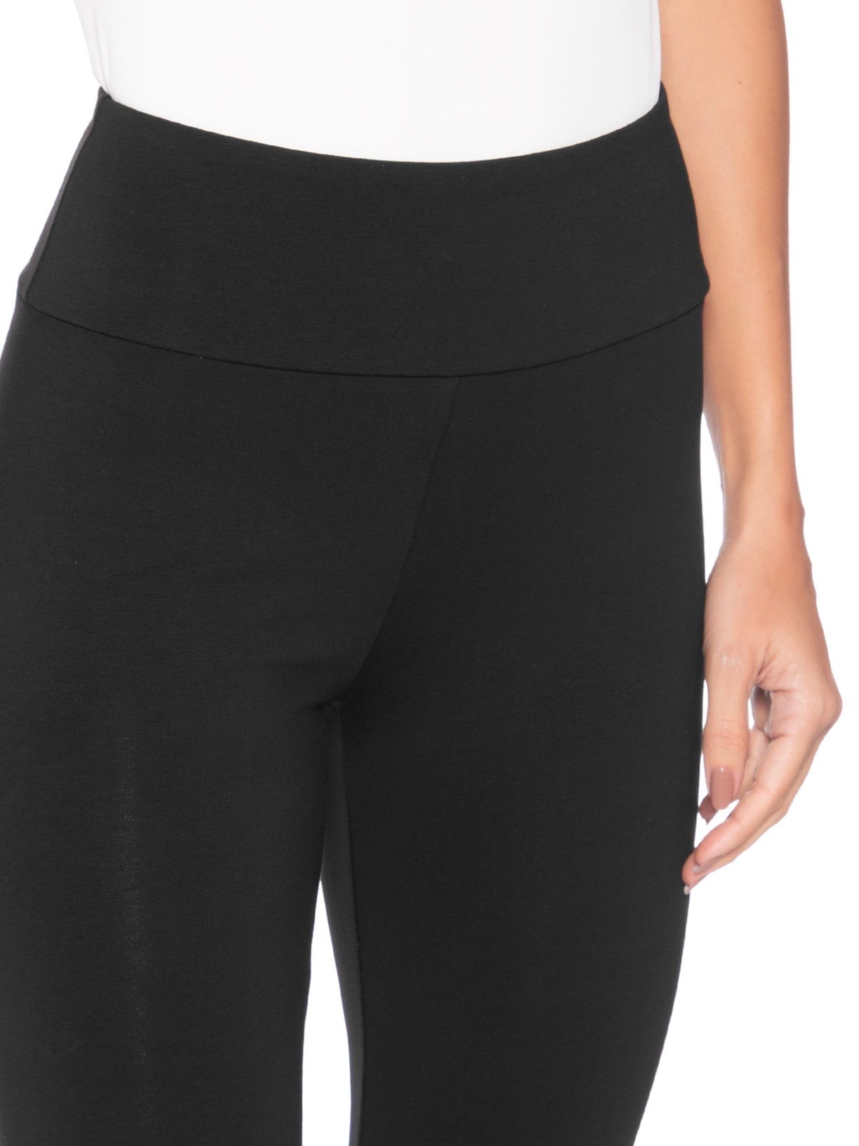 Calça Feminina Train Core Lady Leggings Preto Ea7 Emporio Armani