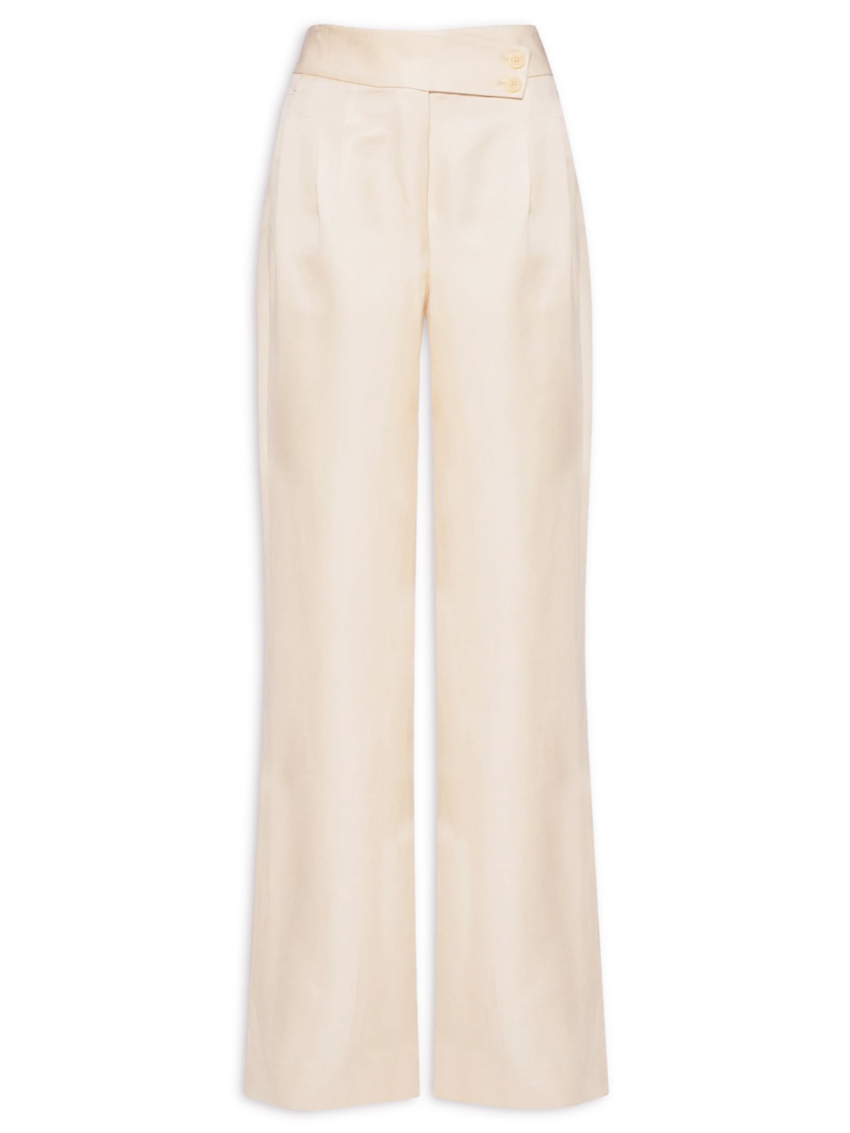 Calça Feminina Transpassado - Bege