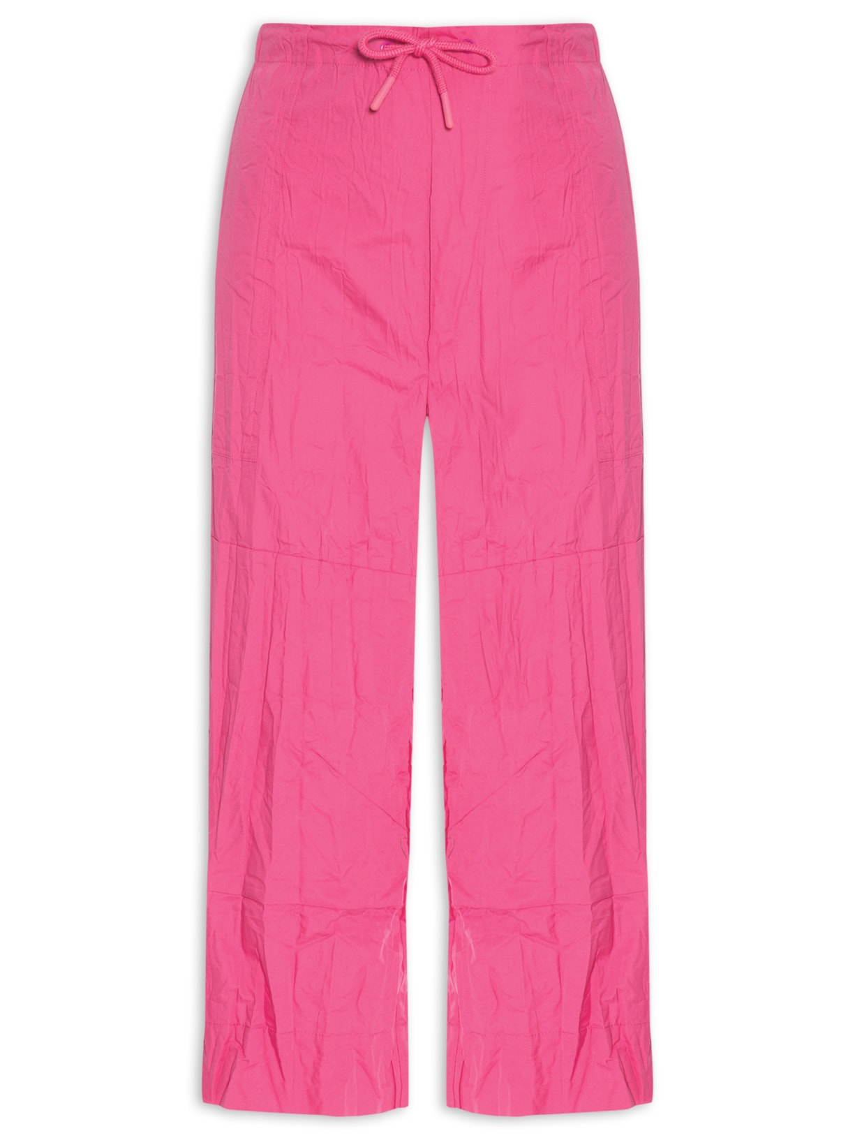 Calça Feminina Tricoline Wrinkled - Rosa
