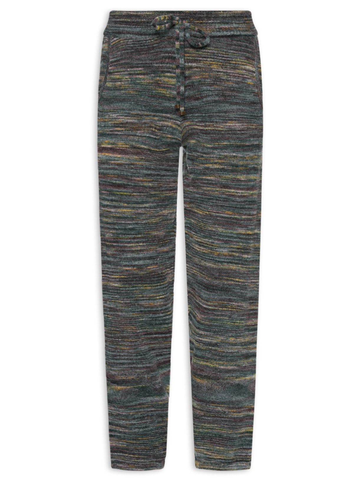 Calça Feminina Tricot Blurred - Azul
