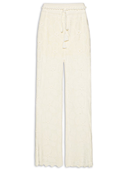 Calça Feminina Tricot Calmaria - Amarelo