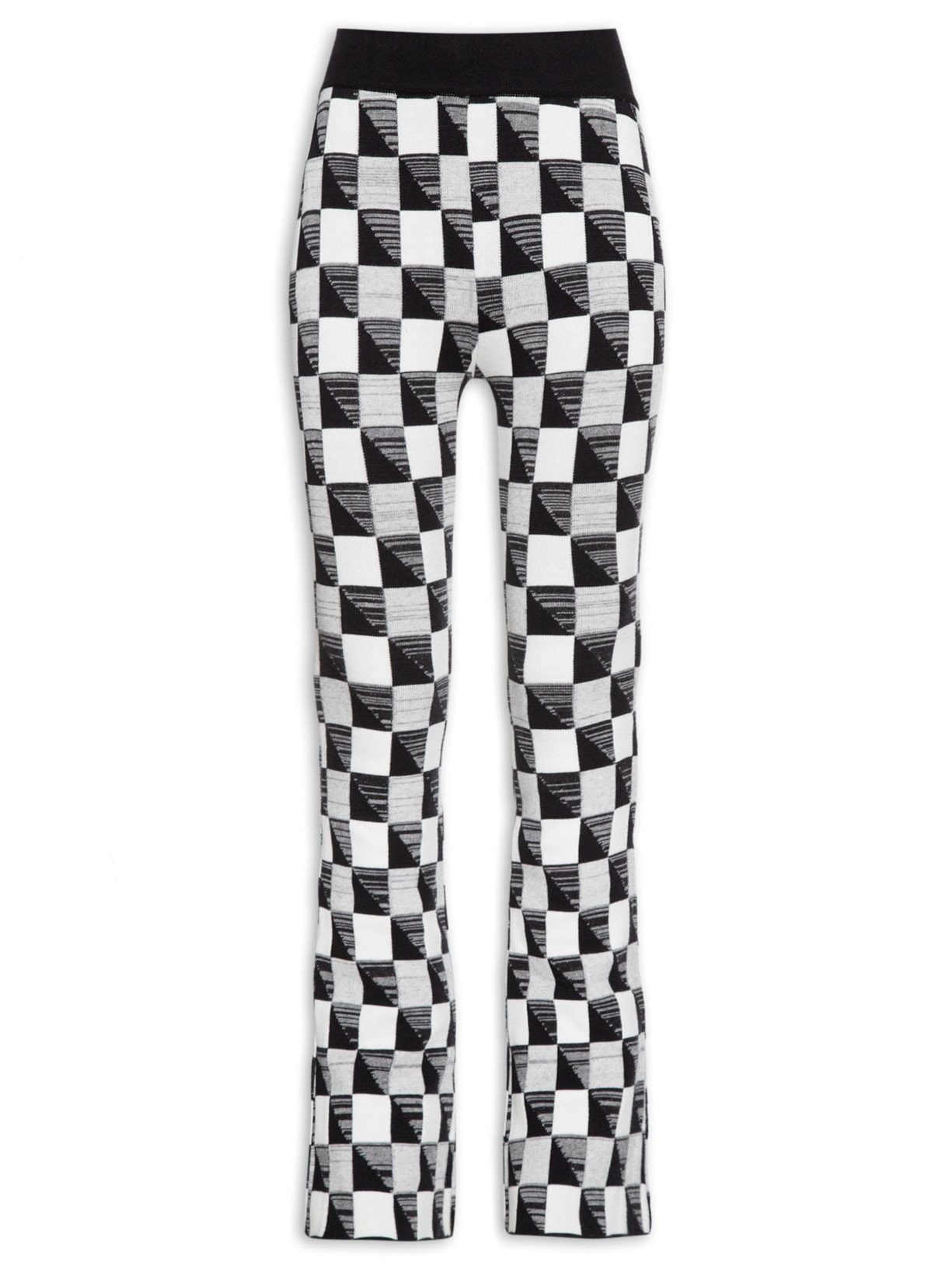 Calça Feminina Tricot Flamera - Preto