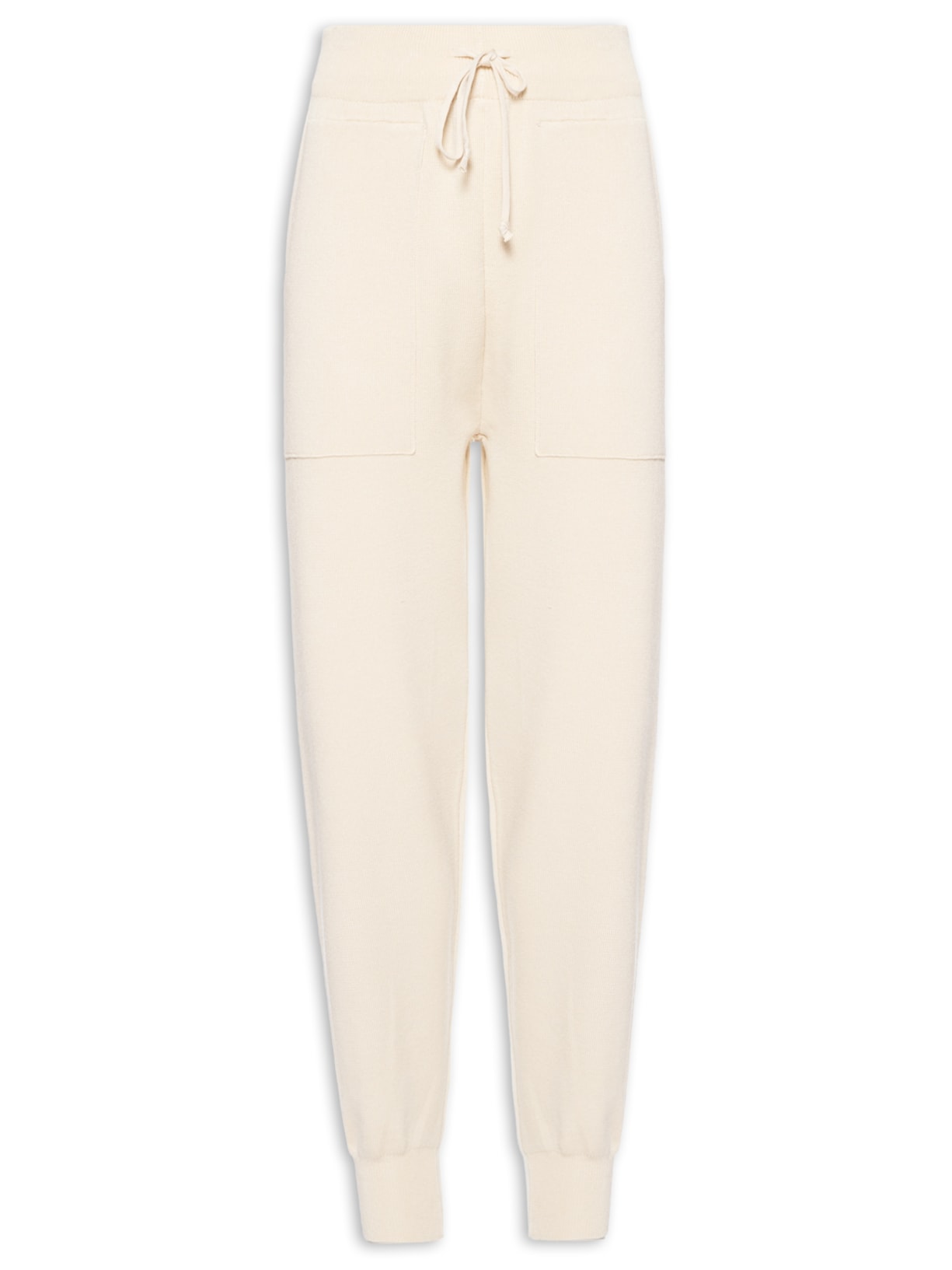 Calça Feminina Tricot Jogger - Bege