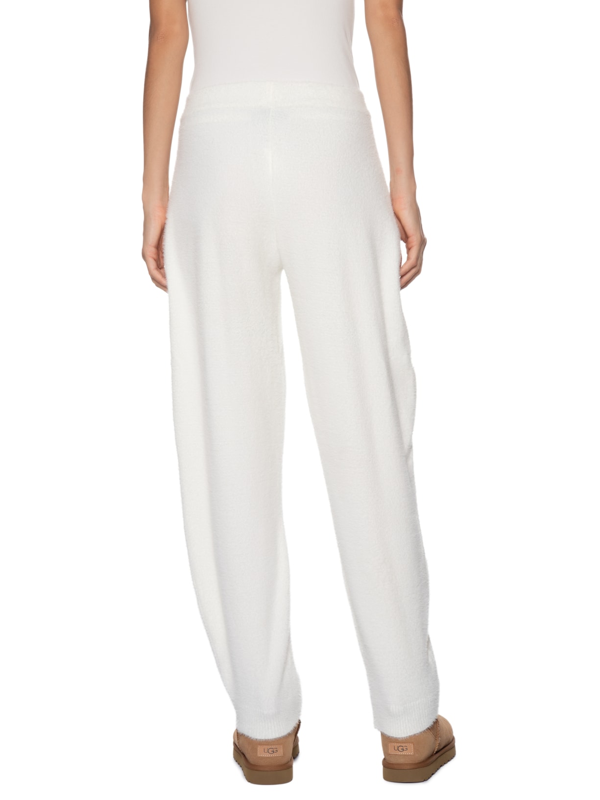 Calça Feminina Tricot Laurita Branco Andrea Bogosian