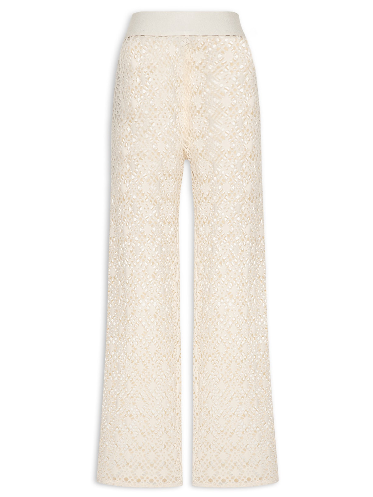 Calça Feminina Tricot Lily - Bege