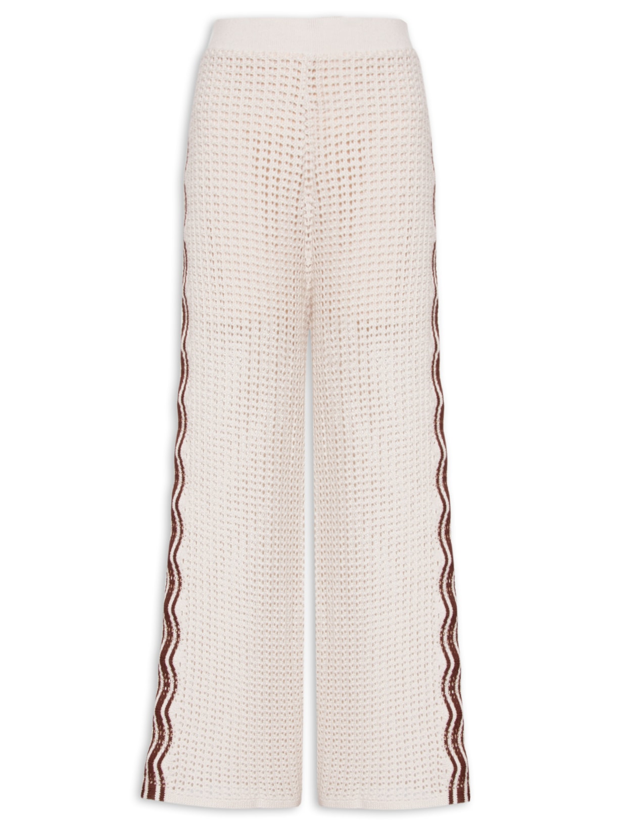 Calça Feminina Tricot Orla - Off White