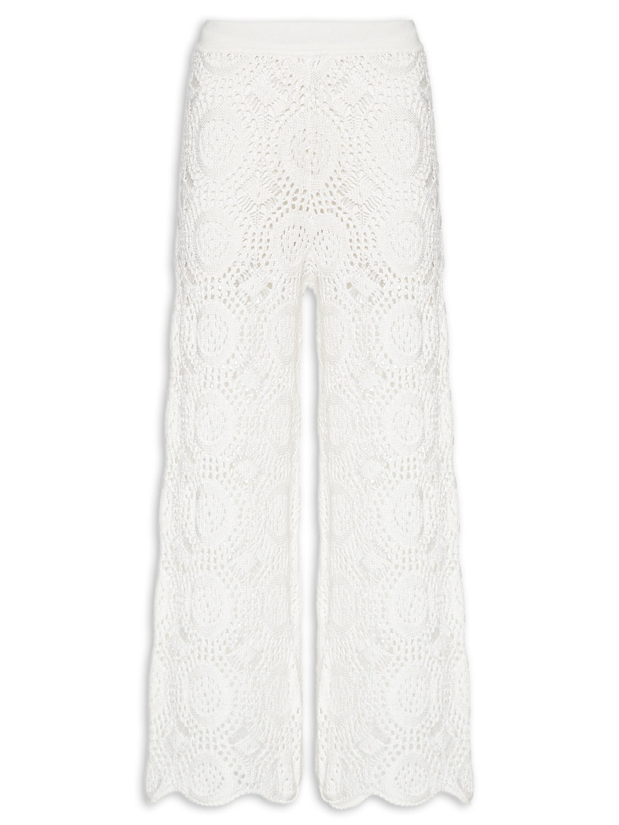Calça Feminina Tricot Veraneio Branco Dress To