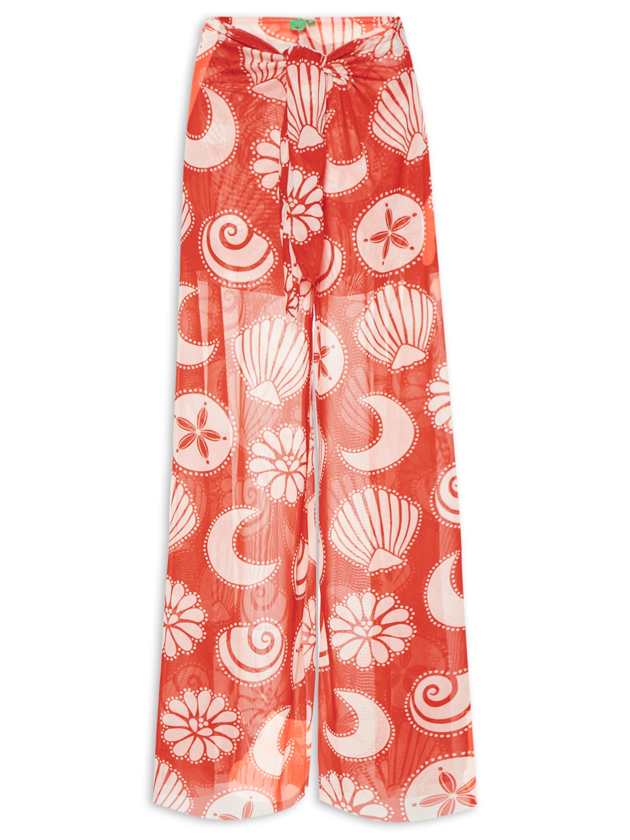 Calça Feminina Tule Céu De Concha - Vermelho