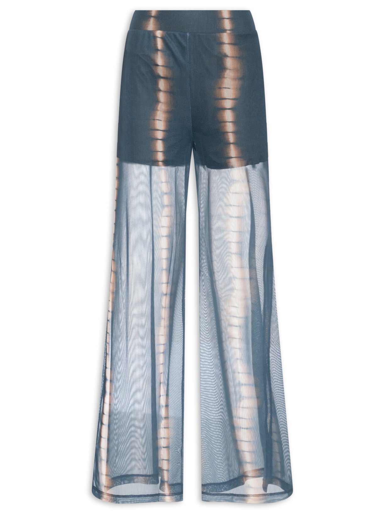 Calça Feminina Tule Estampa Balangan Jasper Azul Maria Filó