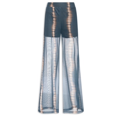 Calça Feminina Tule Estampa Balangan Jasper - Azul