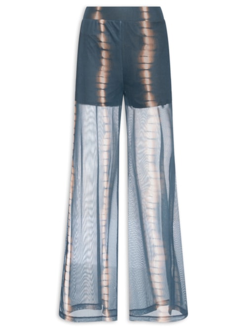 Calça Feminina Tule Estampa Balangan Jasper - Azul