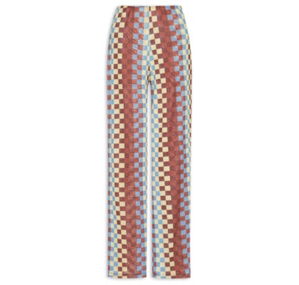 Calça Feminina Tule Estampa Harmonia - Marrom