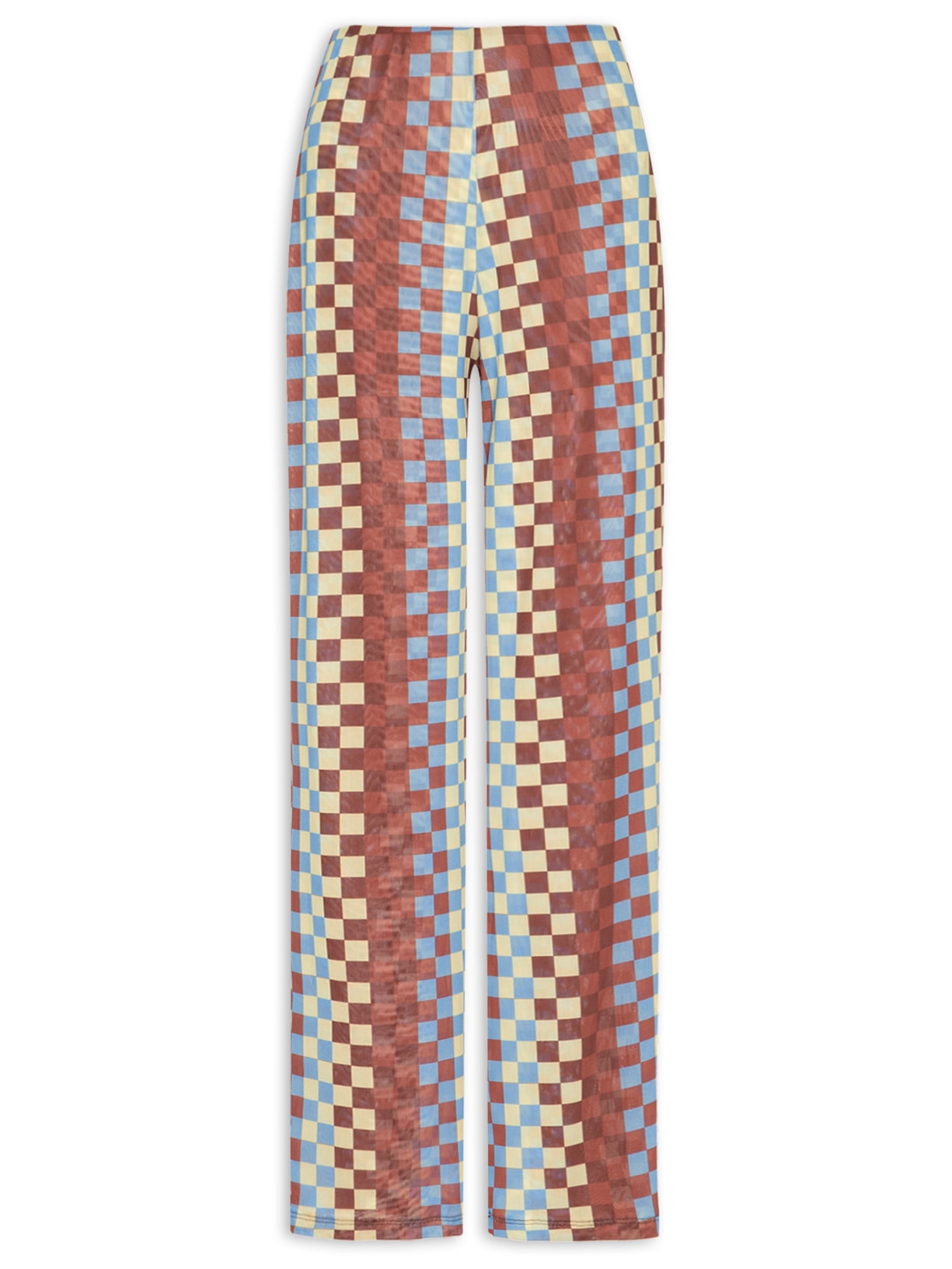 Calça Feminina Tule Estampa Harmonia - Marrom