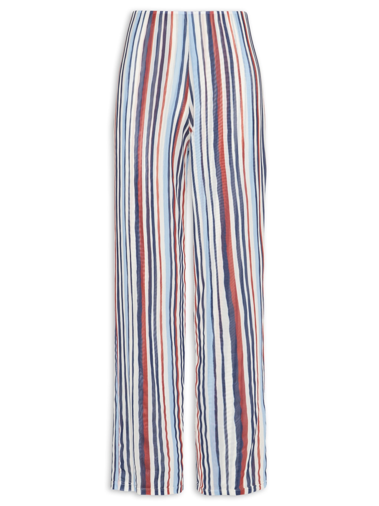 Calça Feminina Tule Estampa Listra Verano – Azul Dress To