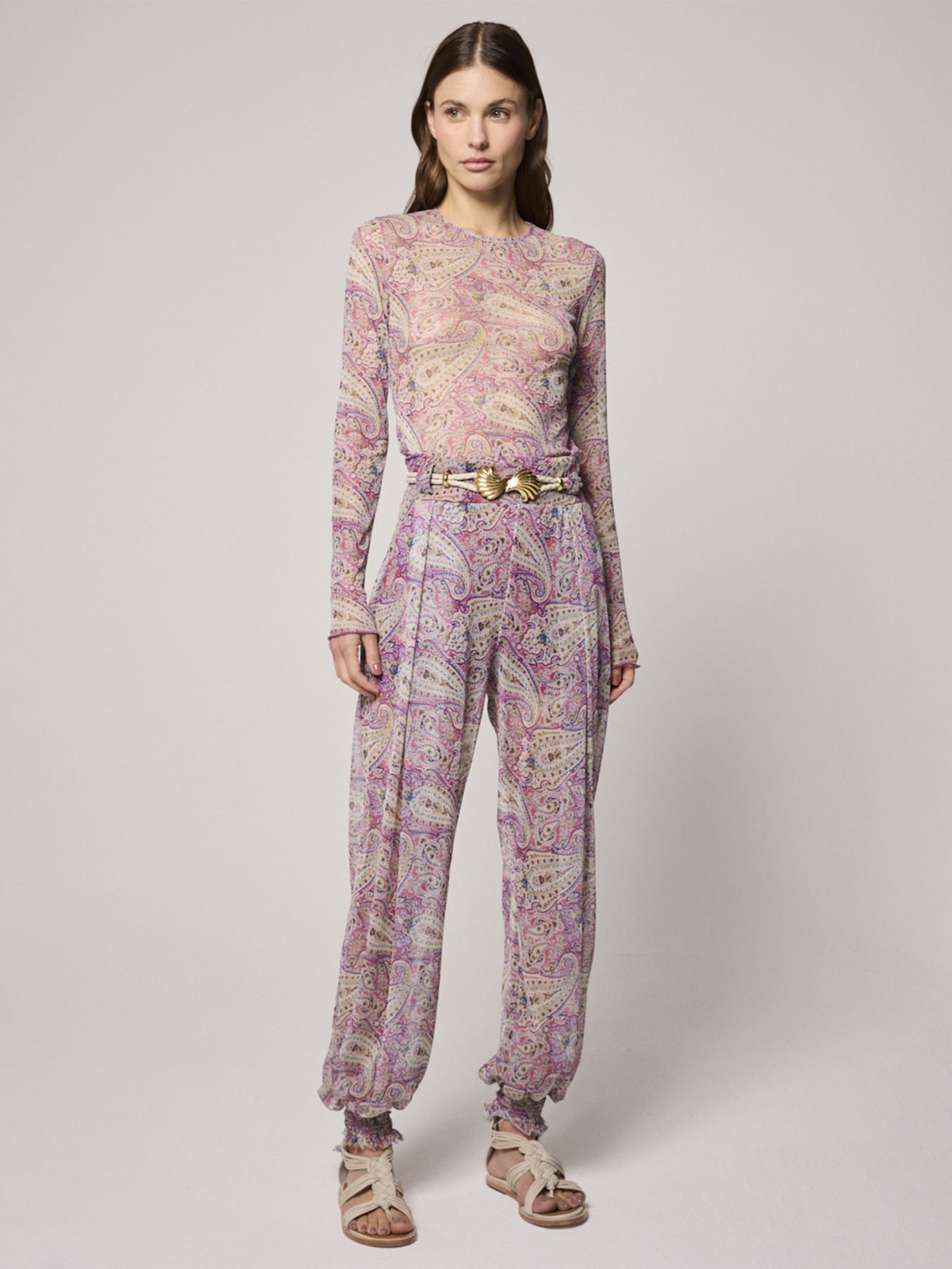 Calça Feminina Tule Holi V26 Rosa Mixed