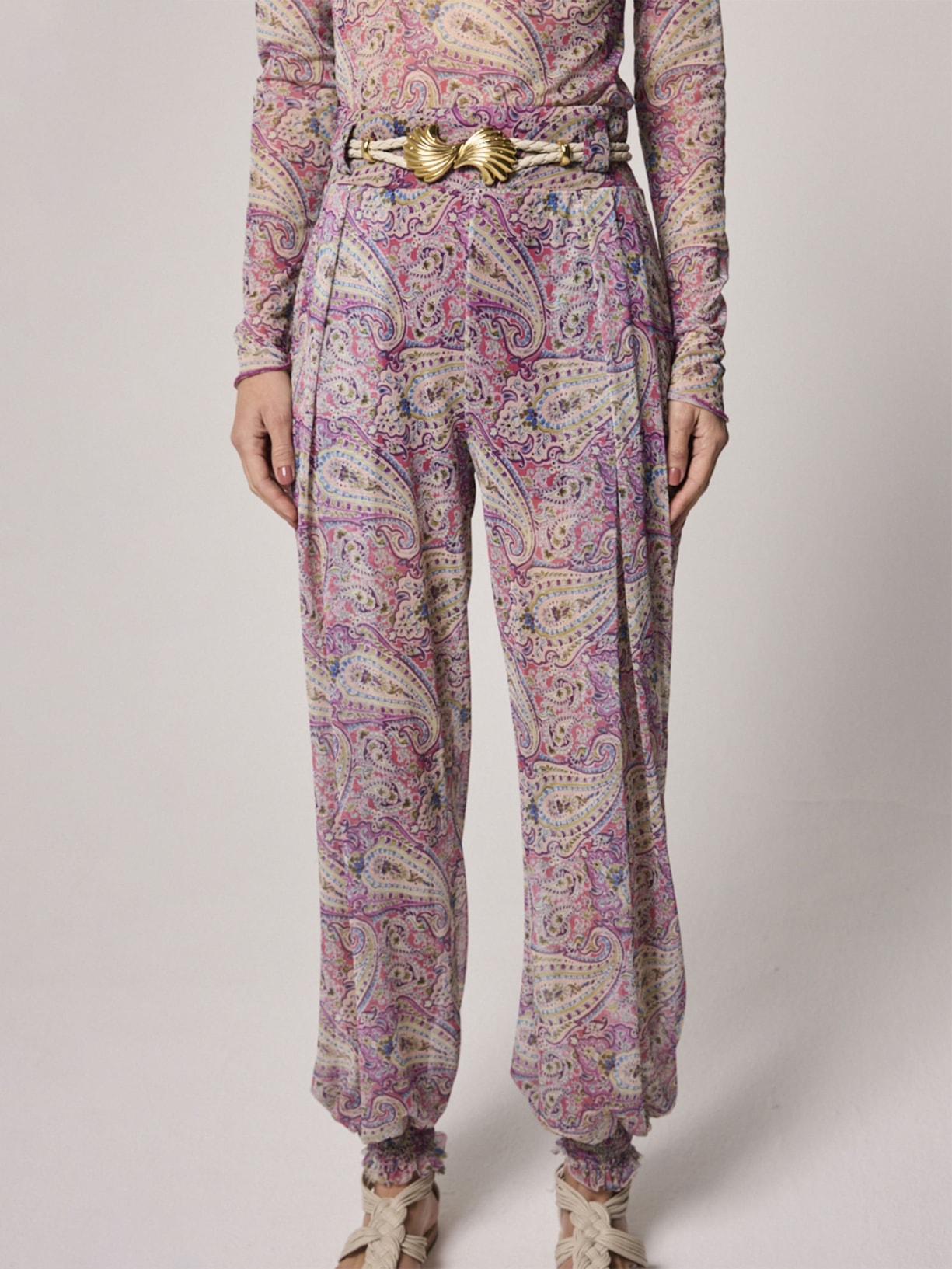 Calça Feminina Tule Holi V26 Rosa Mixed