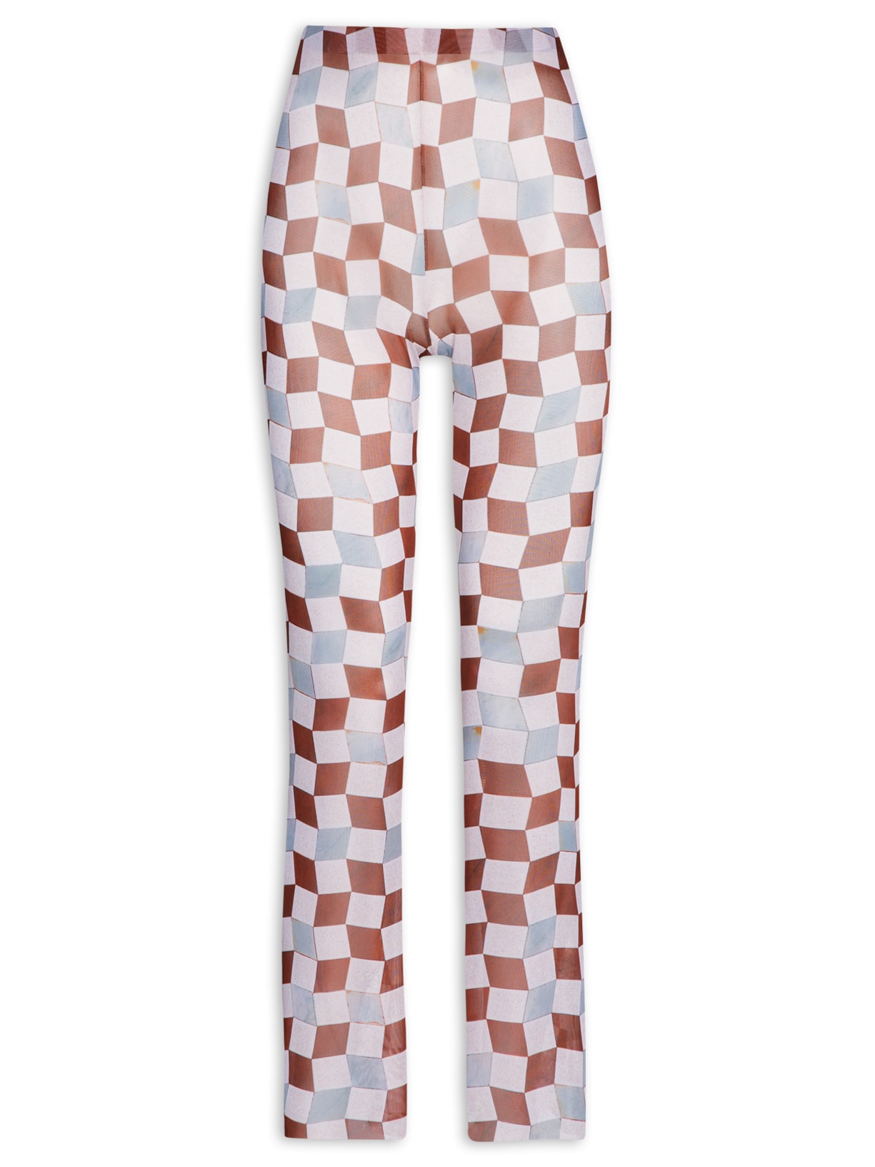 Calça Feminina Tule - Off White