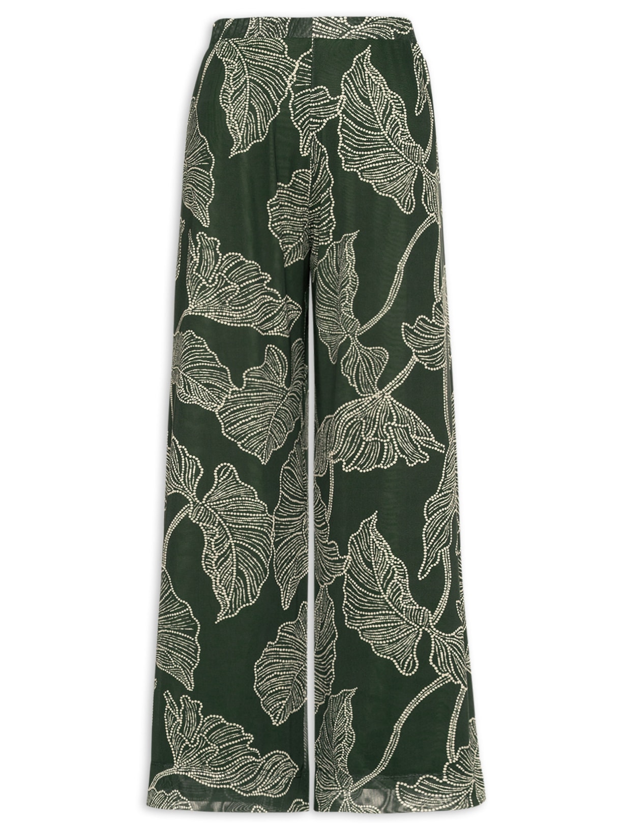 Calça Feminina Tule Ramos Verde Dress To