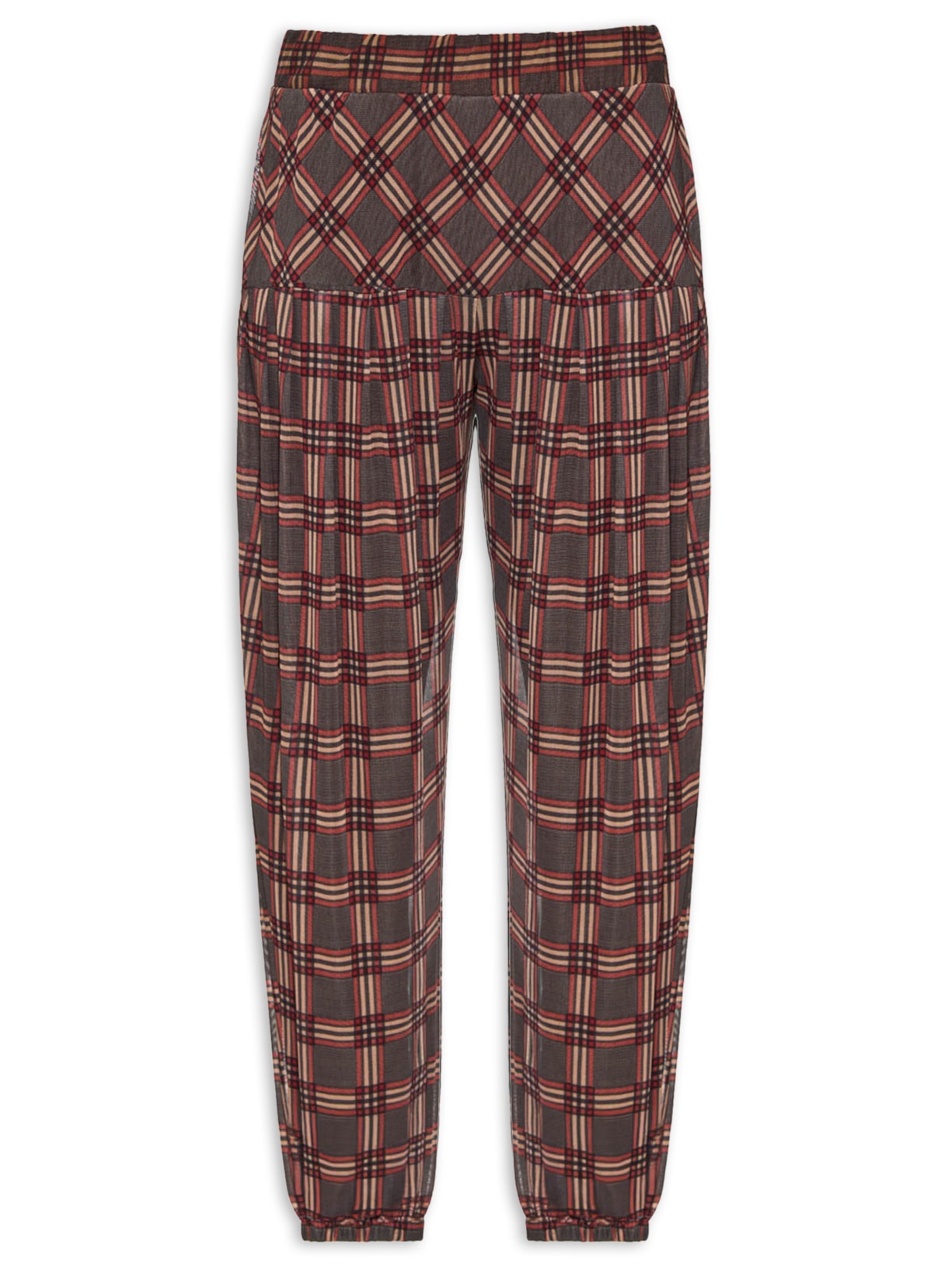 Calça Feminina Tule Scotland I26 Marrom Mixed