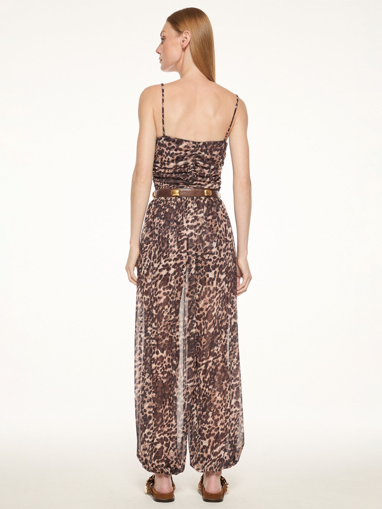 Calça Feminina Tule Wild V27 Animal Print Mixed