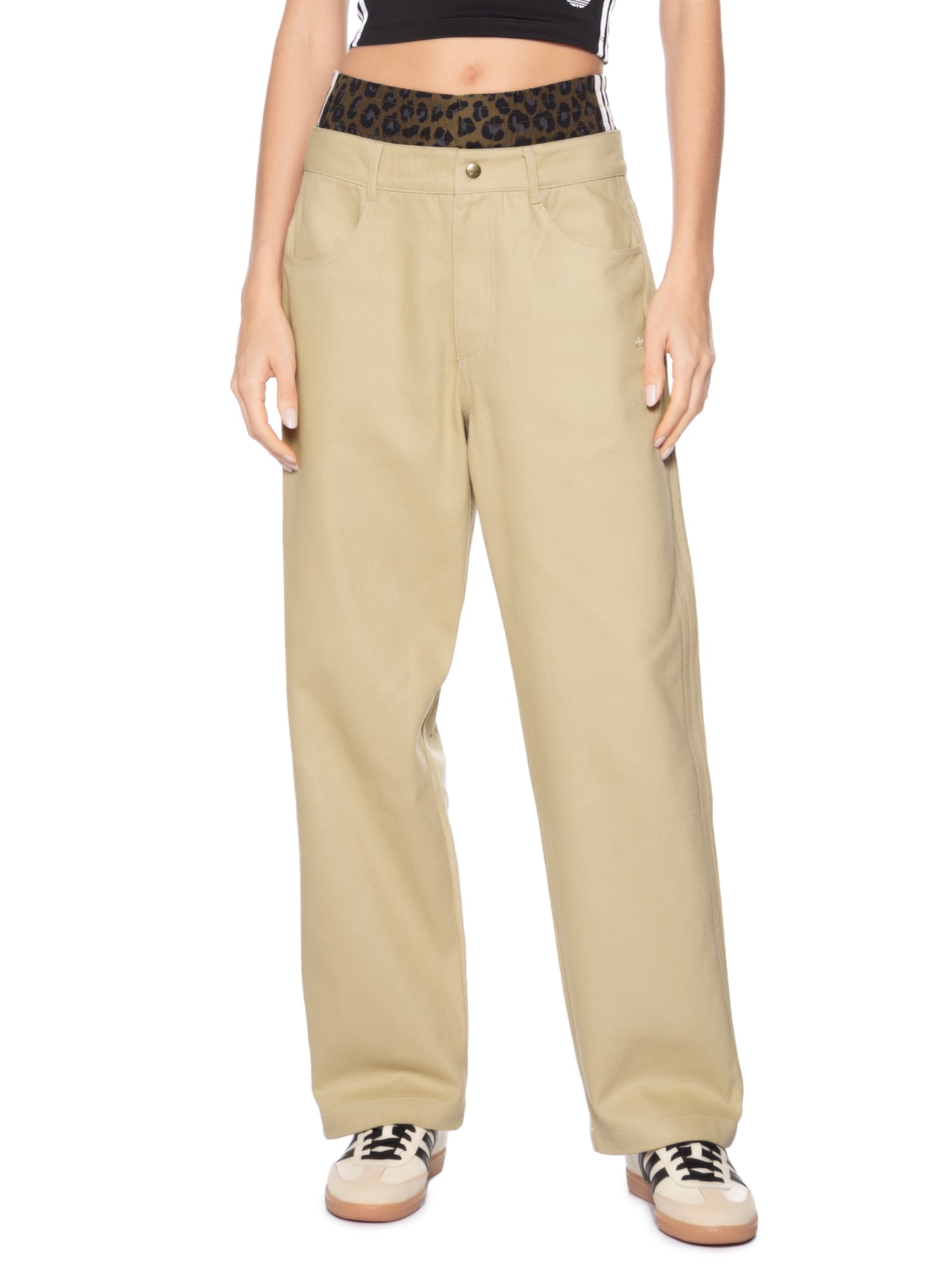 Calça Feminina Utility FB Bege Adidas Originals